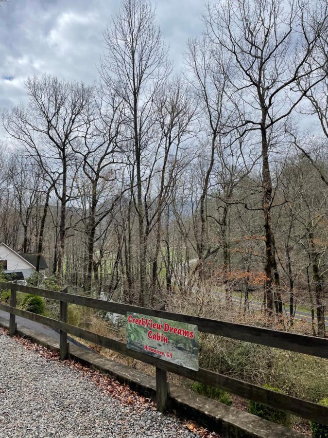 Cozy Creekfront Family Cabin-Pet Friendly -Gamerm-Hot Tub Hiawassee Zewnętrze zdjęcie